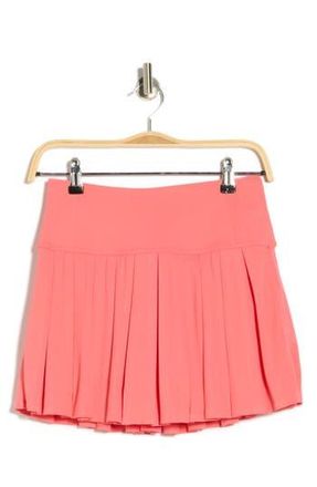 DKNY Court Piqu&eacute; Pleated Tennis Skort in Sunkissed at Nordstrom Rack, Size X-Large