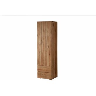 Massivmoebel24 frankfurt 113 Armadio in legno di cerro - oliato / natur 50x43x180