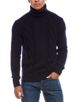 Moncler Wool & Cashmere-Blend Turtleneck Sweater