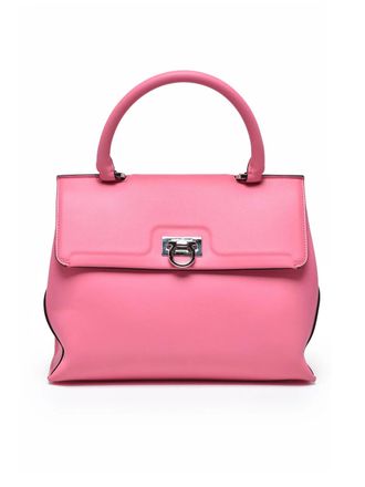Ferragamo Top Handle Shoulder Bag Leather - Colors