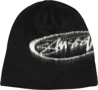 St&uuml;ssy Brushed Out Skullcap - unisex - Hoeden - Zwart - ONE Size - Accessoires