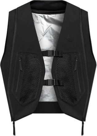 Moncler Spica Vest - Heren - Bodywarmers - Zwart - 2XL - Polyester - Jassen