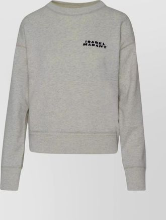 Isabel Marant cotton logo crewneck sweatshirt