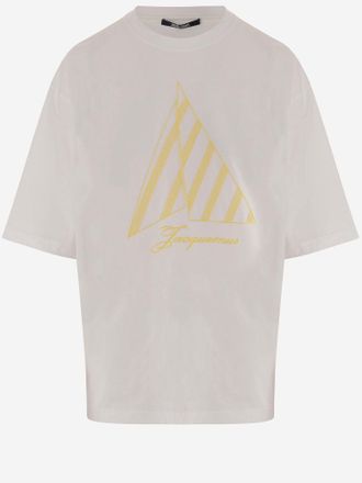 Jacquemus Baumwoll-T-Shirt mit Logo
