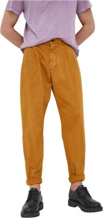 Desigual Straight Jeans - Heren - Regular Fit Jeans - Geel - W28 - Katoen - Jeans