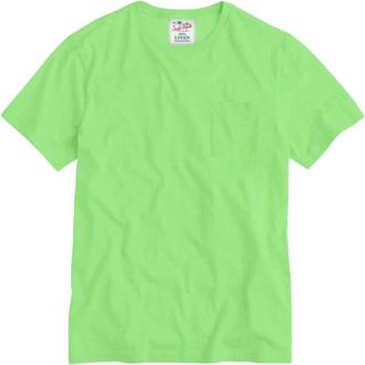 MC2 Saint Barth Heren Linnen T-shirt Diverse Kleuren - Heren - T-shirts - Groen - L - Linnen - Tops