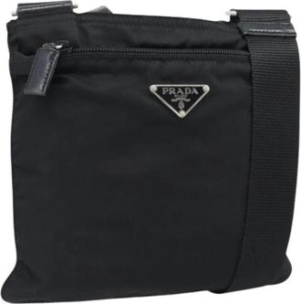 Prada Borsa a spalla vintage Pre-owned in nylon - - Pre-owned - Donna - Nero - ONE SIZE