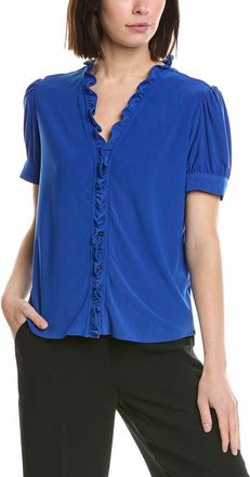 CeCe by Cynthia Steffe Cece Ruffle Trim Blouse