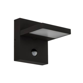 Lucande Lucande - L&aacute;mpara De Pared Exterior silvan En Negro Aluminio
