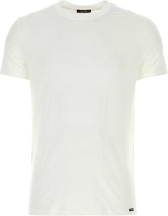 Tom Ford White Cotton Blend T-shirt
