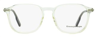 Ermenegildo Zegna EZ5229 Soft Square Keyhole Bridge Eyeglasses - Clear