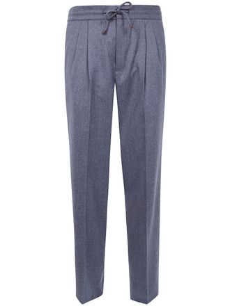 Brunello Cucinelli Pants Wool Me226e1710 C003 Grey