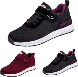 Generic Trainers Womens Mesh Breathable Running Shoes Fitness Running Slip On Jogging Shoes Outdoor & Walking Shoes with Memory Foam Lightweight Soft Sole Hik