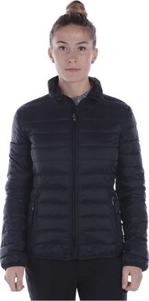 Armani Jeans A5B44Hsnero - Dames - Gewatteerde jassen - Zwart - M - Leer - Jassen