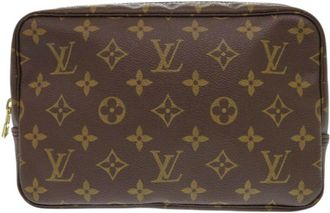 Louis Vuitton Brown Monogram Monogram Pouch (Pre-Owned)