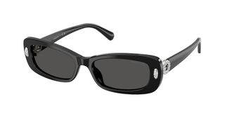 Swarovski SK6071U 100187 Womens Sunglasses Black Size 53
