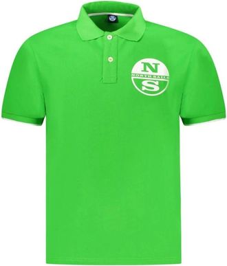 North Sails Tops, Heren, Groen, 3Xl, Katoen, Groen Katoenen Poloshirt Klassieke Stijl