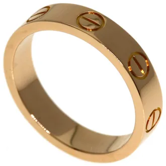Cartier Pink Gold (18K) Band Ring (Pre-Owned)