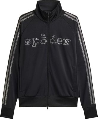adidas x Sp5der Rhinestone Track Jacket Asia Sizing Black KQ8320