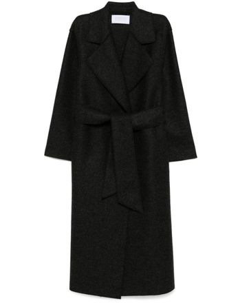Harris Wharf London belted virgin wool coat - Neutrals