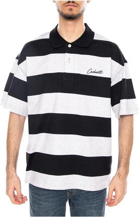 Carhartt Work in Progress Carhartt Wip, Polo Shirts, male, Multicolor, Size: S S/S Delray Polo