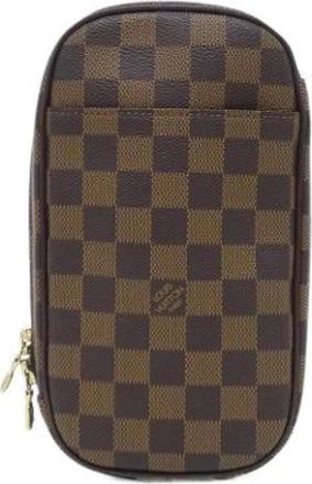 Louis Vuitton Pre-owned Cross Body Bags, female, Brown, Size: ONE SIZE Pre-owned Pochette Shoulder Bag