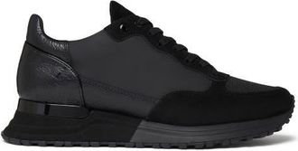 Mallet Footwear Popham Luxe Gloss Sneakers in Black at Nordstrom, Size 11