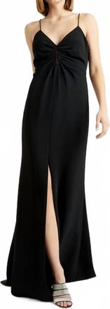 Cinq à Sept Classic Mollie Gown In Black