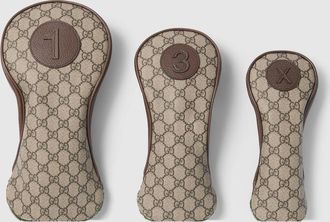 Gucci GG Golf Club Covers, Set Of Three, Beige