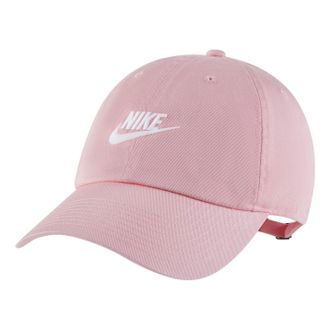 Nike Club Unstructured Futura Wash Cap Pink White FB5368-690