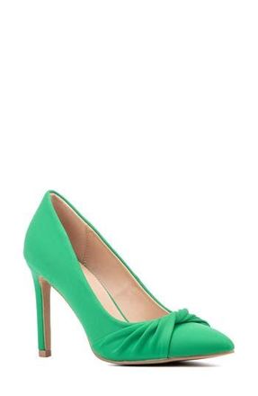 New York & Company Monique Twist Pump in Kelly Green at Nordstrom Rack, Size 7