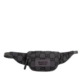 Gucci Pre-owned Vintage Belt Bag - Dames - Pre-owned - Grijs - Maat: ONE Size Leer