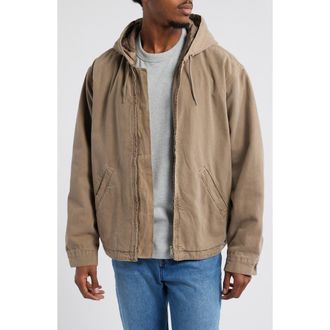 BDG Rex Skate Hooded Jacket in Brown at Nordstrom Rack, Size Small