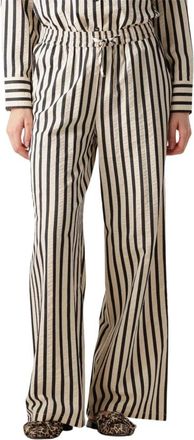 Lollys Laundry Grijze Ritall Broek voor Vrouwen - Dames - Wijde Broeken - Veelkleurig - L - Denim - Broeken