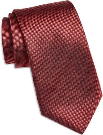Nordstrom Neat Silk Tie in Red at Nordstrom