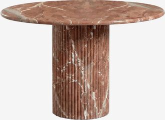 Sklum Mesa De Comedor Redonda &Oslash;120 Cm En Piedra Natural Grosseto Sklum