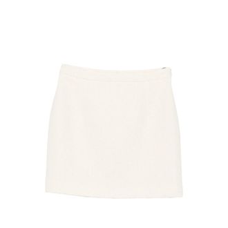 Alessandra Rich Boucl&eacute;-knit Mini Skirt