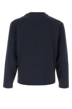 Jil Sander Mens Midnight Blue Cotton T-Shirt Set 402 Exterior Exterior: T-shirts And Polos