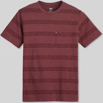 Levi's Regular Fit T-Shirt mit Rundhals in Rot, Gr&ouml;&szlig;e XL