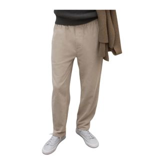 Ecoalf Ecoalf, Broeken, Heren, Beige, S, Katoen, Gina Pana Broek