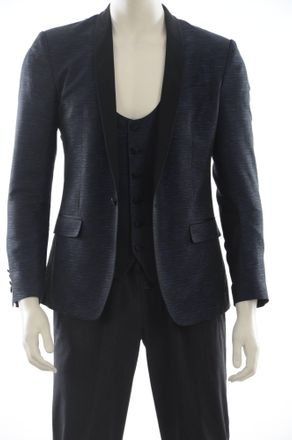 Dolce & Gabbana Heren Blauw MARTINI Slim 2-Delige Blazer