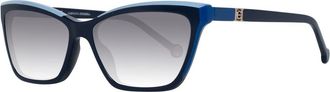 Carolina Herrera Blue Plastic Womens Sunglasses