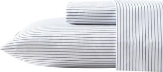 Nautica Skinny Yacht Stripe Sheet Set in Grey at Nordstrom Rack, Size Twin/twin Xl