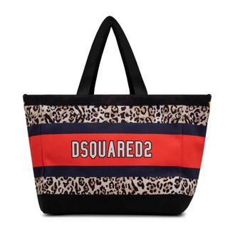 Dsquared2 Tote Bags, female, Multicolor, Size: ONE SIZE Wild2 Tote Bag
