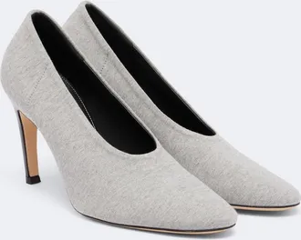 Toteme Slip jersey pumps
