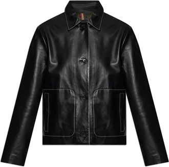 Paul Smith Giacca con cuciture a contrasto - Nero