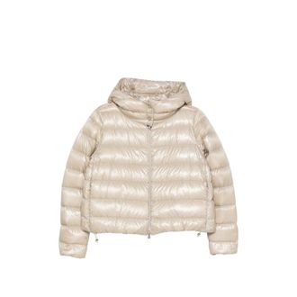 Herno Hooded Quilted Zip-up Jacket