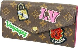 Louis Vuitton Pre-owned Wallets, female, Brown, Size: ONE SIZE Pre-owned Portefeuille Sarah Wallet