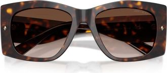 Jimmy Choo London Jc 5061U Zonnebrillen - Dames - Zonnebrillen - Bruin - 54 MM - Accessoires