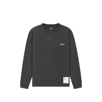 SATISFY MothTech Distressed Long-sleeve T-shirt
